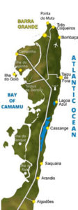 mapa da peninsula de marau
