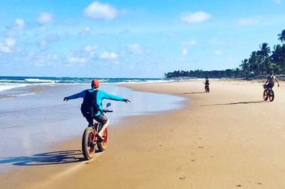 bicicleta eletrico barra grande marau