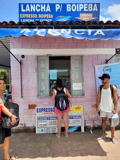 transfer itacare boipeba
